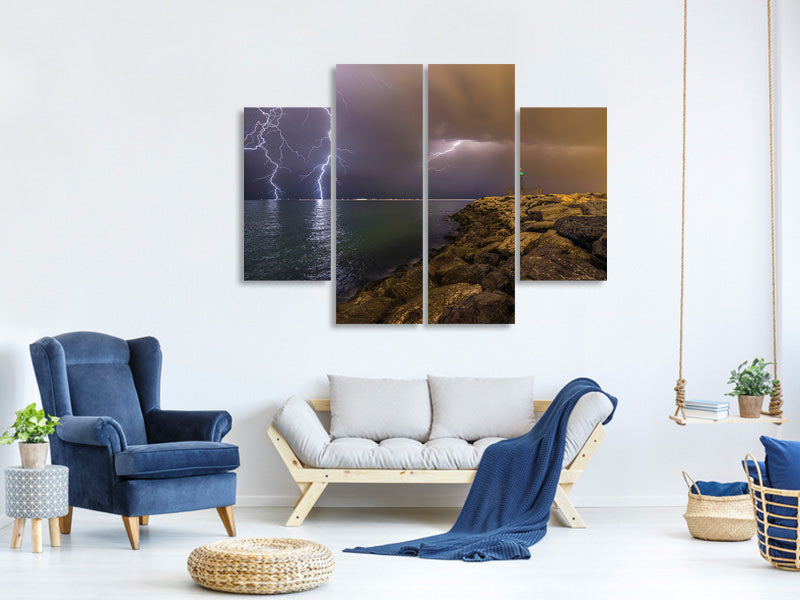 4-piece-canvas-print-when-lightning-strikes