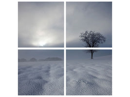 4-piece-canvas-print-winter-impression