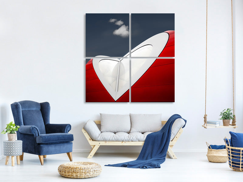 4-piece-canvas-print-wondering-heart