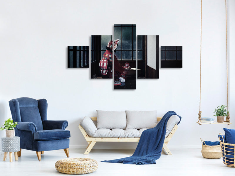 5-piece-canvas-print-alone-iii