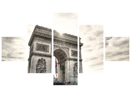 5-piece-canvas-print-arc-de-triomphe