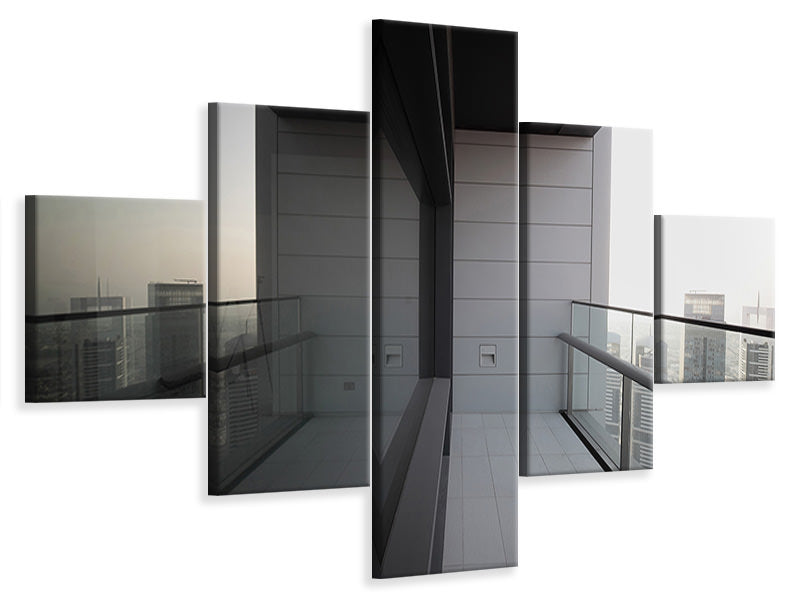 5-piece-canvas-print-balcony-in-dubai