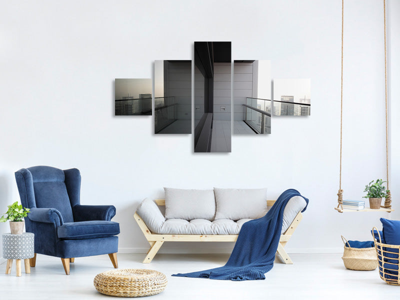 5-piece-canvas-print-balcony-in-dubai