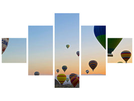 5-piece-canvas-print-balloon-tour