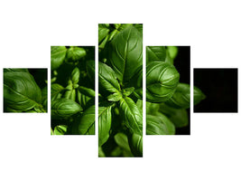 5-piece-canvas-print-basil-in-xl