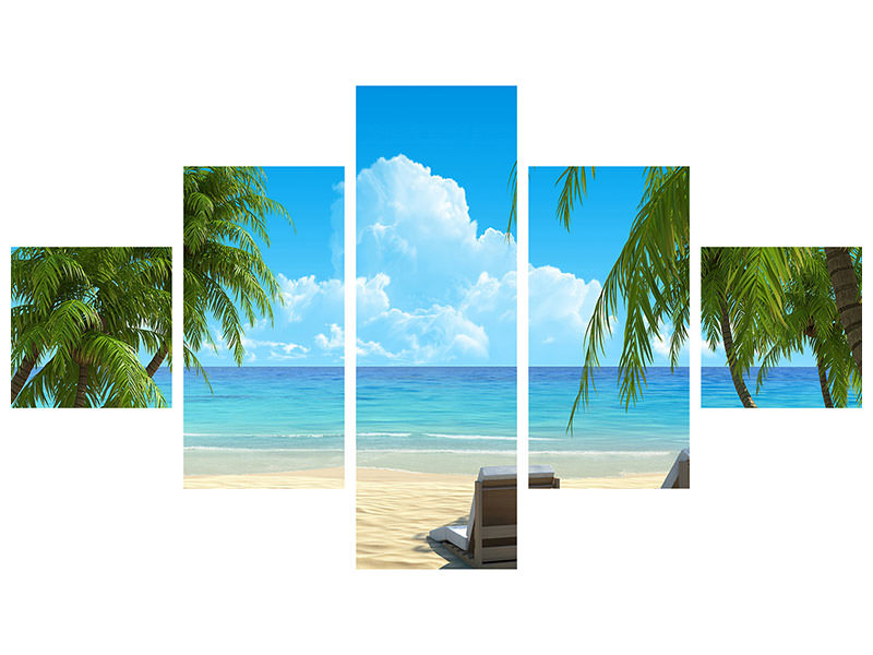 5-piece-canvas-print-beach-paradise-ii