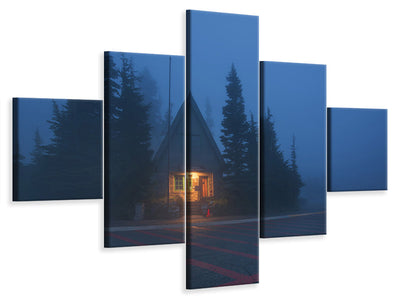 5-piece-canvas-print-blue-hour