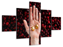 5-piece-canvas-print-cherry-picking