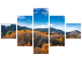 5-piece-canvas-print-clouds-gather