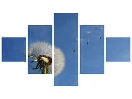 5-piece-canvas-print-dandelion-i-wish-for-something