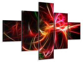 5-piece-canvas-print-fraktally-light-spectacle