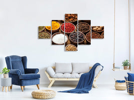 5-piece-canvas-print-hot-spices