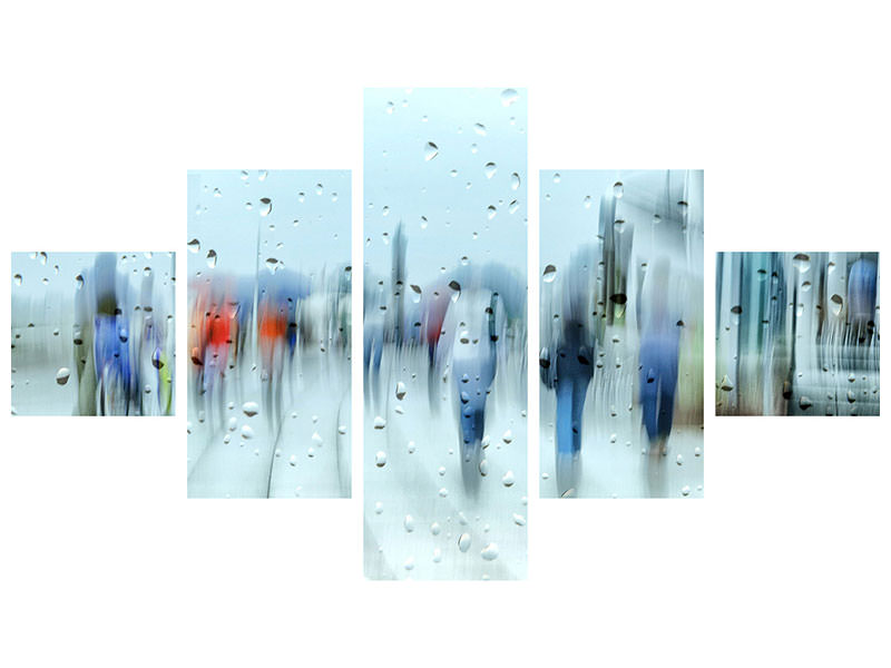 5-piece-canvas-print-its-raining