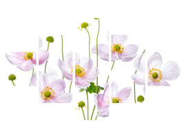 5-piece-canvas-print-japanese-anemones