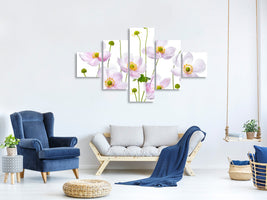 5-piece-canvas-print-japanese-anemones