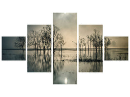 5-piece-canvas-print-lakes-secret