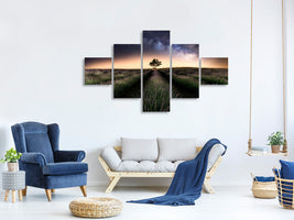 5-piece-canvas-print-lavender-way