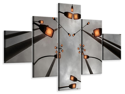 5-piece-canvas-print-lights