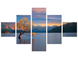 5-piece-canvas-print-morning-glow