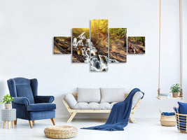 5-piece-canvas-print-natural-beauty