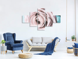 5-piece-canvas-print-pastel-rose