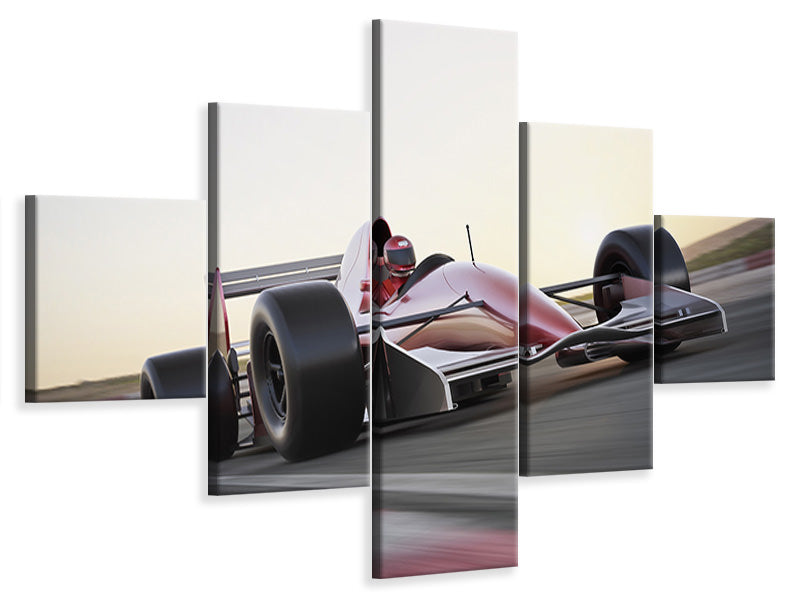 5-piece-canvas-print-racetrack