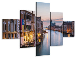 5-piece-canvas-print-romantic-venice