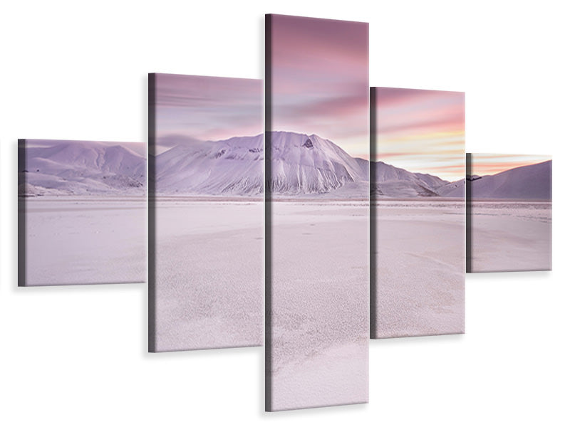 5-piece-canvas-print-sibillini-national-park-sunrise