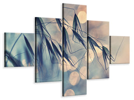 5-piece-canvas-print-straws