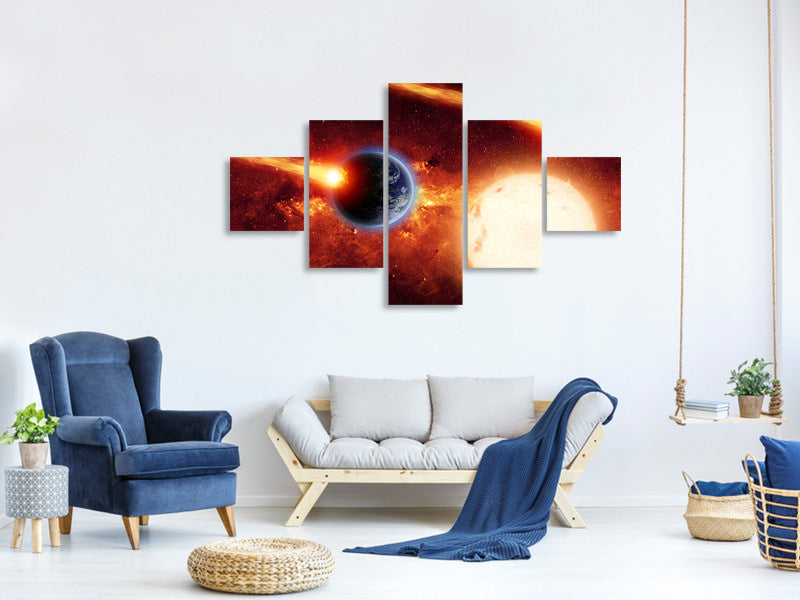 5-piece-canvas-print-the-cosmos