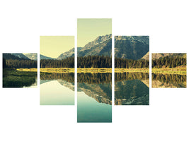 5-piece-canvas-print-the-lake