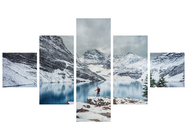 5-piece-canvas-print-the-mountains-and-me