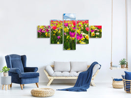 5-piece-canvas-print-the-spring-awakening