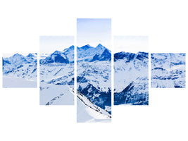 5-piece-canvas-print-the-swiss-alps