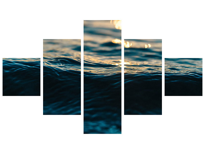 5-piece-canvas-print-the-water-surface