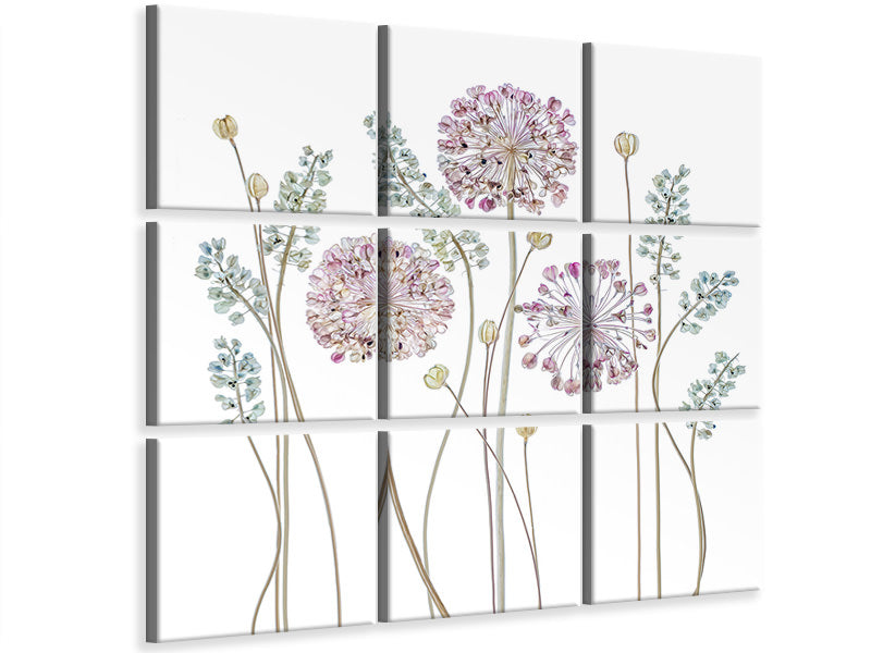 9-piece-canvas-print-allium-a