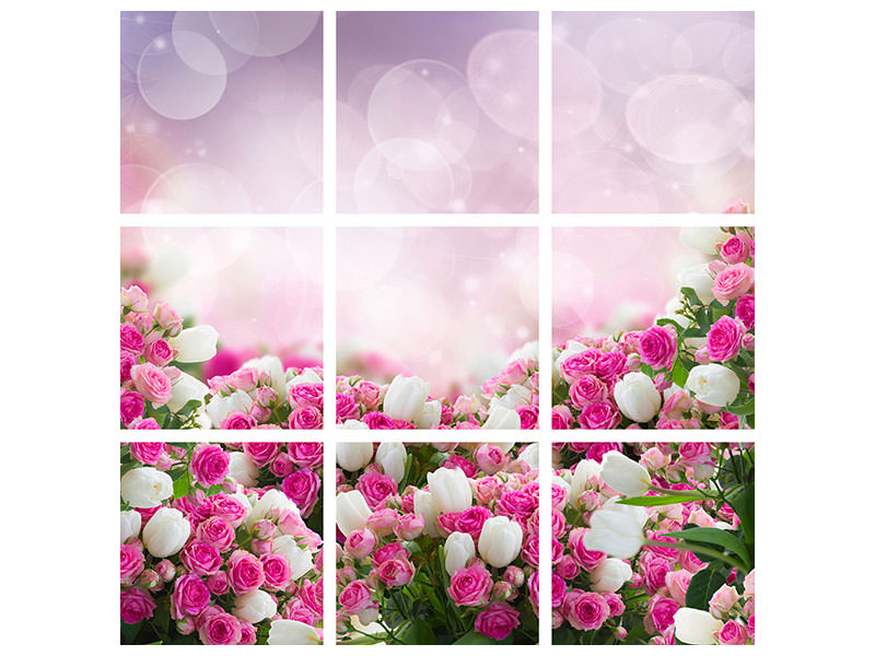 9-piece-canvas-print-fable-roses