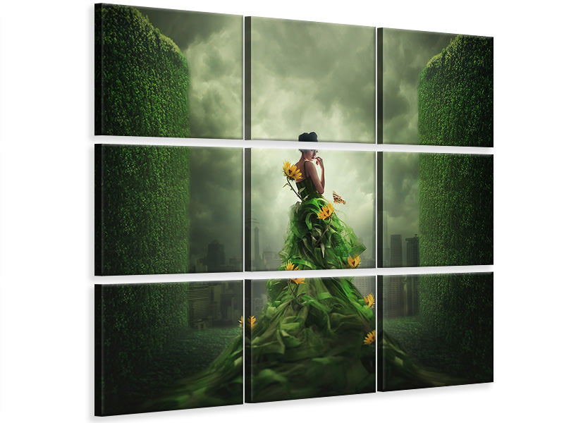 9-piece-canvas-print-go-green-p