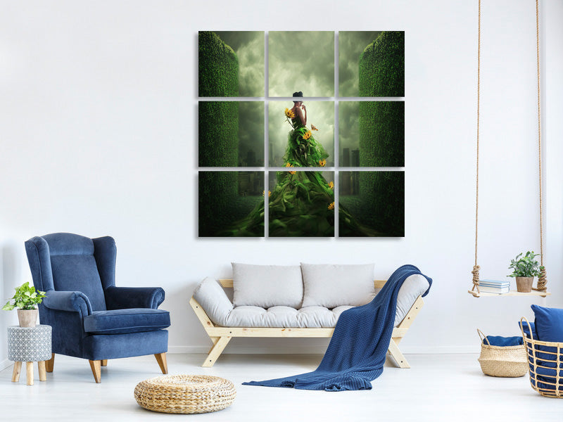 9-piece-canvas-print-go-green-p