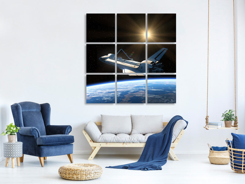 9-piece-canvas-print-the-spaceship