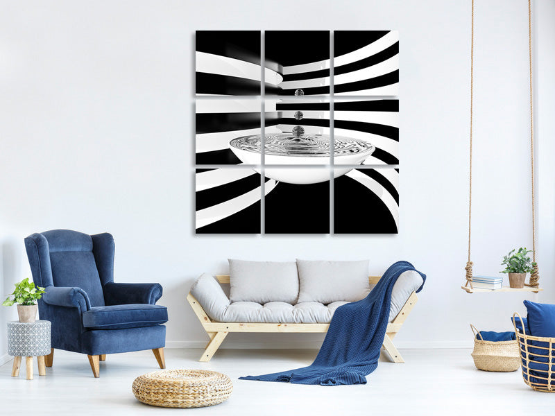 9-piece-canvas-print-water-strips