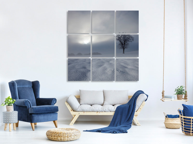 9-piece-canvas-print-winter-impression