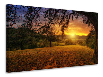 canvas-print-a-landscape-in-the-sunset