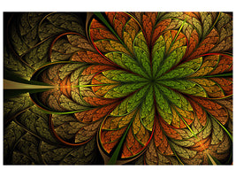 canvas-print-abstract-floral-pattern