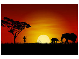 canvas-print-african-steppe-elephant