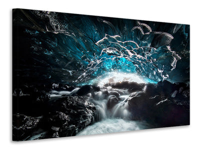 canvas-print-blue-glacier-cave