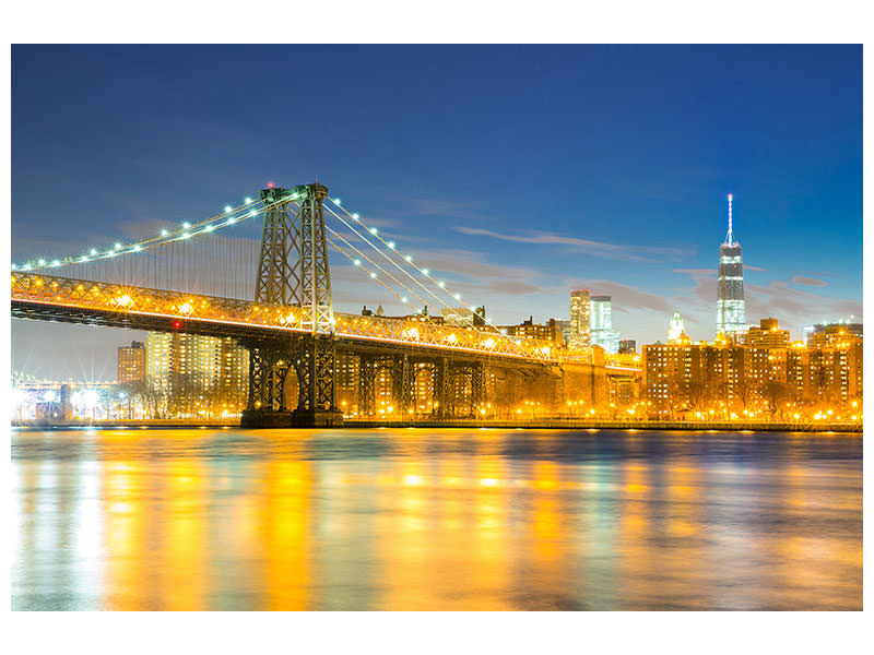 canvas-print-brooklyn-bridge-at-night