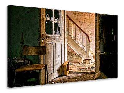 canvas-print-crumbled-stairs