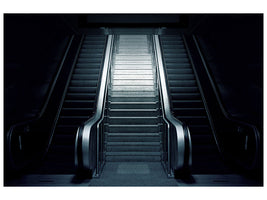 canvas-print-escalator-in-the-dark