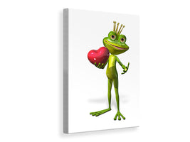 canvas-print-frog-king